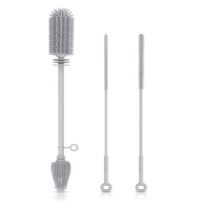 Silicone water bottle cleaning brush