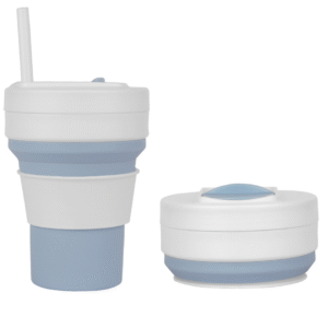 Collapsible travel sports water bottle