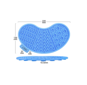 Silicone pet licking mat color design variants OEM ODM private label