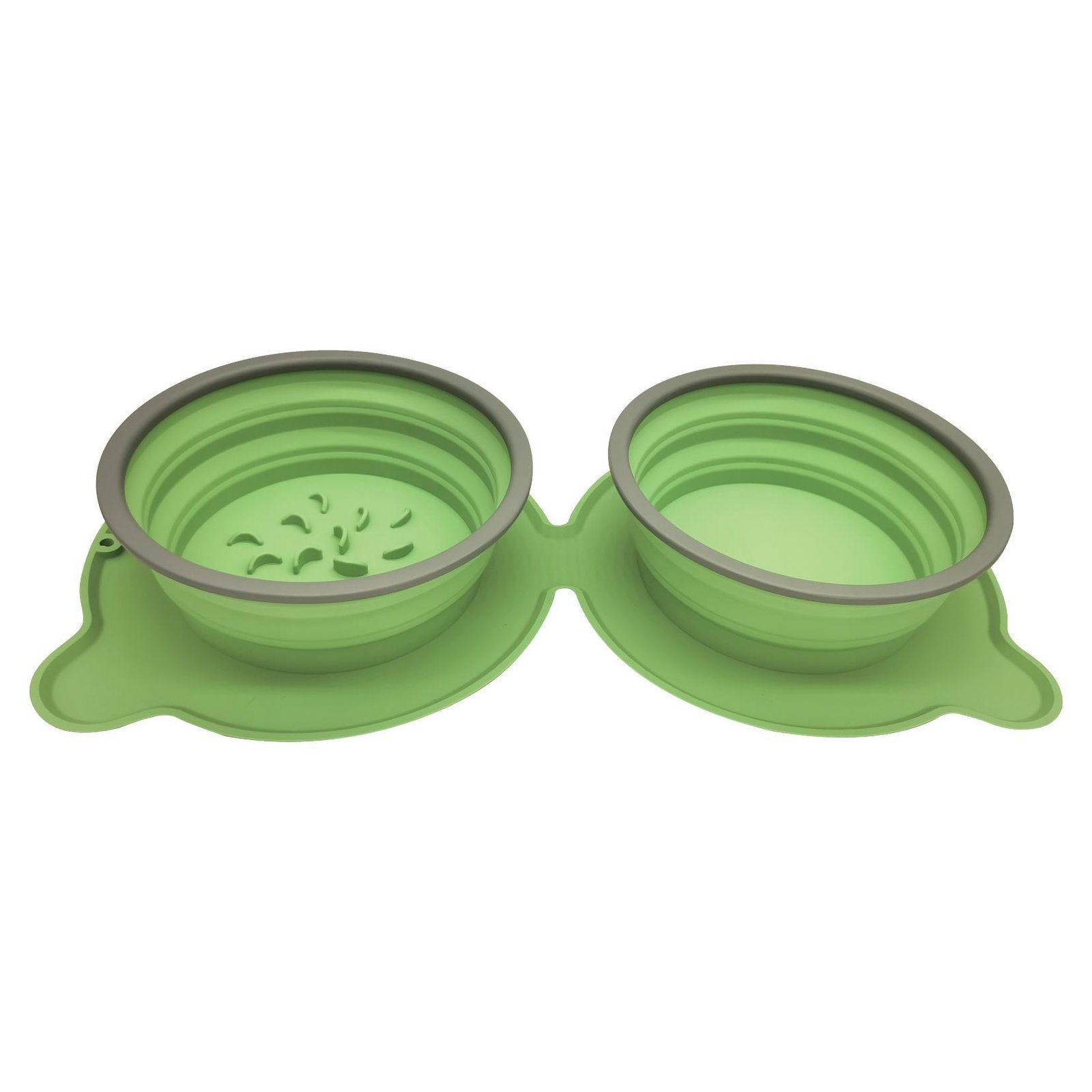 collapsible silicone pet bowl