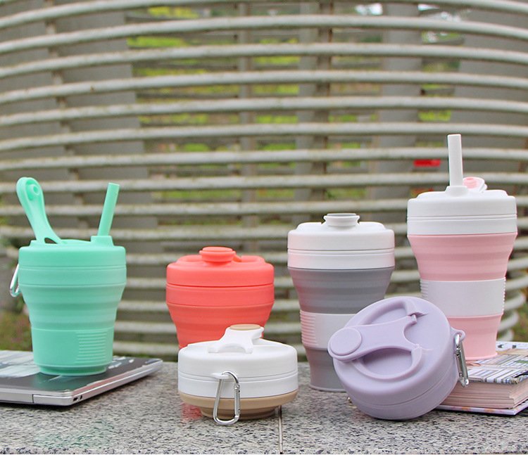 BPA free silicone water bottle