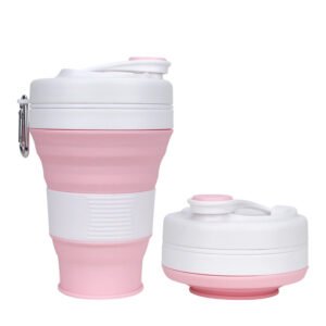Food grade silicone water bottle