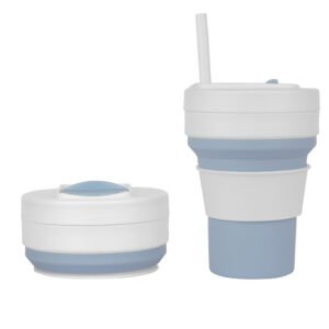 Compact foldable water bottle