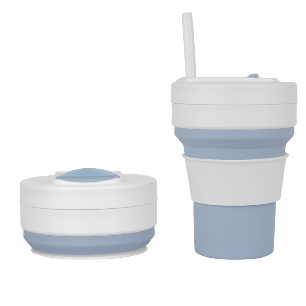 Compact foldable water bottle