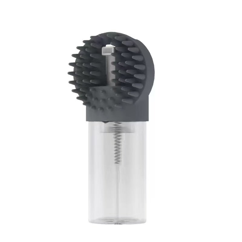 Silicone pet bath brush color options OEM ODM manufacturer