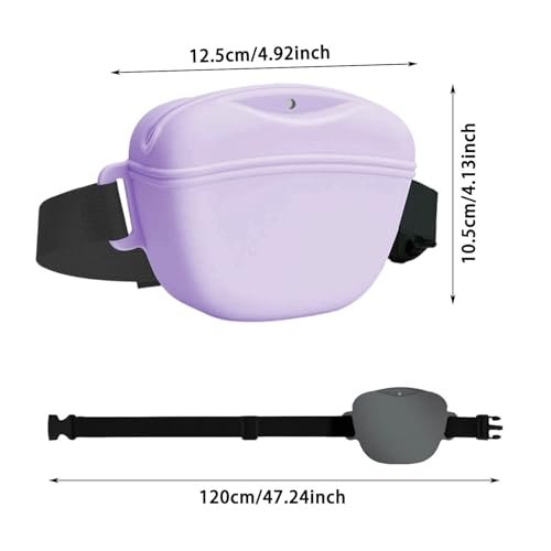 Silicone pet snack bag adjustable belt manufacturer China OEM