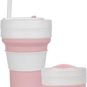 Collapsible Silicone Travel Cup 350ml OEM Manufacturer Yobonjee