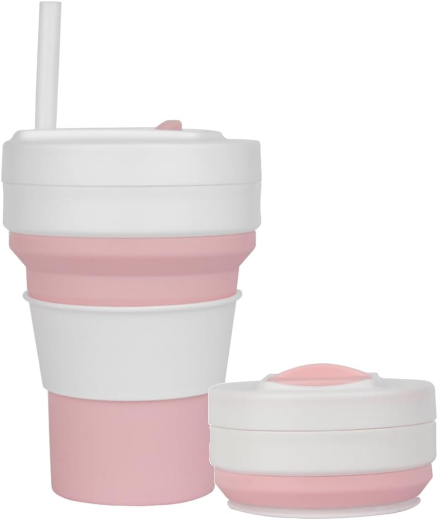 Collapsible Silicone Travel Cup 350ml OEM Manufacturer Yobonjee