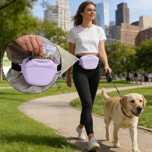 Custom color silicone dog training pouch wholesale OEM ODM