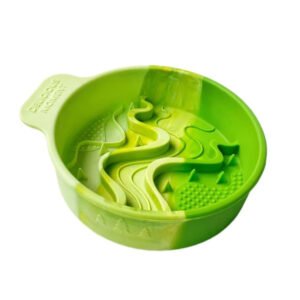 Silicone Slow Feeder Dog Bowl with Suction Cups