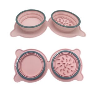 Foldable Silicone Pet Travel Bowl