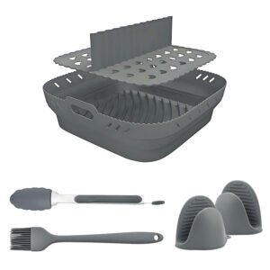 Air Fryer Silicone Liners Accessories Set